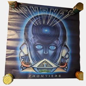 Exhibición de póster promocional álbum Journey - Frontiers 36x36 vintage 1983 CBS Inc Rock - Imagen 1 de 7