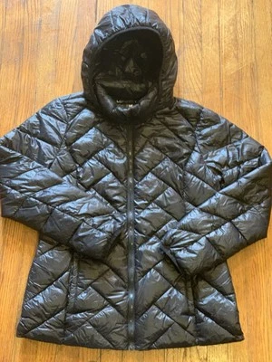 London Fog Light Weight Packable Down Zip Puffer Jacket Womens Medium - Image 1 of 4