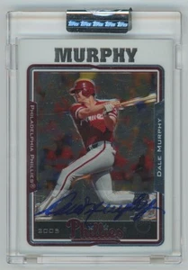 Dale Murphy 2005 Topps Retired Signature Edition Auto #TA-DBM Philadelphia - Picture 1 of 2