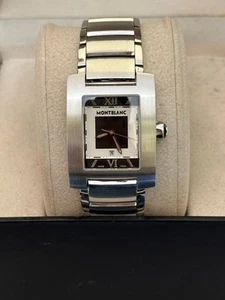 WATCH MONTBLANC PROFILE XI REF.7048 FOR MENS STAINLESS STEEL - Picture 1 of 8