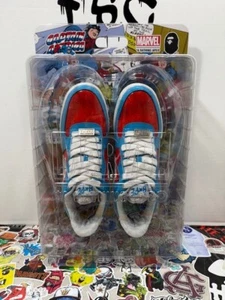 Größe 10 - A Bathing Ape Marvel Comics x Bapesta FS-001 Low Captain America - Bild 1 von 5