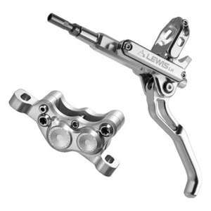 Lewis LH4 Silver 4 Pistons Hydraulic Disc Brake - Picture 1 of 2