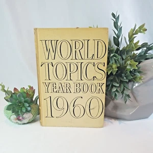 Vintage World Topics Year Book 1960 Events and Trends - Bild 1 von 11