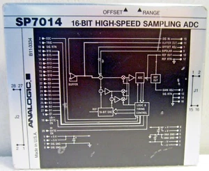 CONVERTIDOR ADC MUESTREO ALTA VELOCIDAD 16 BITS ANALÓGICO SP7014 - Imagen 1 de 2