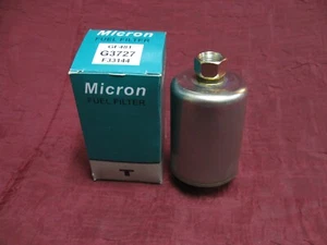 New Micron GF481 G3727 F33144 Professional steel screw on gas line  Fuel Filter - Bild 1 von 4