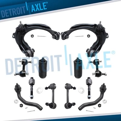 Front Upper Control Arms Tierods Sway Bars for 2003 - 2007 Acura TSX Accord 2.4L - Image 1 of 4
