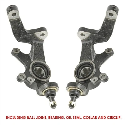 Nudillo rueda delantera izquierda y derecha para Yamaha Rhino 450 YXR450F 4X4 2006-2009 Foto 1 de 4