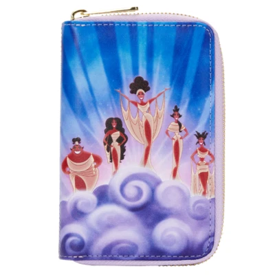 Cartera Loungefly: Disney - Hercules Musas Nubes Cremallera Alrededor Foto 1 de 4