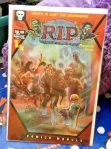 VINTAGE R.I.P. # 1 OF 4 PREMIERE ISSUE COMIC BOOK- 1990 ZOMBIES FREE SHIPPING - Picture 1 of 1