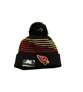 NWT NEW Arizona Cardinals New Era Logo Pom Beanie Hat Cap - Picture 1 of 2