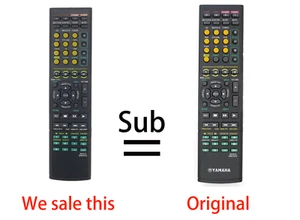 YAMAHA Replacement Remote Control RAV315 WN22730 EU Sub RX-V561 RX-V361 RX-V461 - Picture 1 of 10