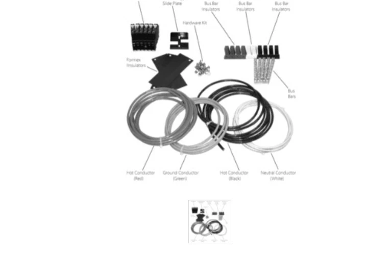 Conjunto de entrada/salida/bypass OutBack Power FW-IOB-D-120/240VAC Foto 1 de 1