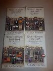 Complete War for the Union 4 Volumes 1861-1865 by Allan Nevis 1971 PB Military