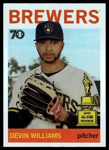 2021 Topps All-Star Rookie Cup DEVIN WILLIAMS #99 BREWERS - Picture 1 of 2