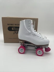 CHICAGO Skates Ladies 7 White & Pink 8601S - New With Box - Picture 1 of 5