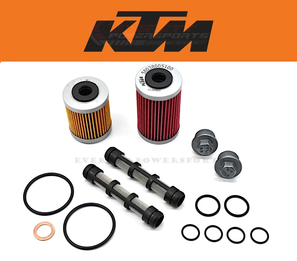 Oil Filter Change Complete Kit Genuine KTM 690 Duke Enduro R SMC-R 13-22 #Q244 C - Изображение 1 из 4
