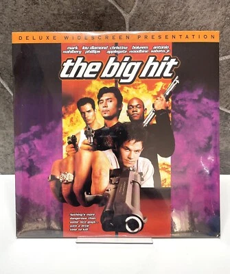 THE BIG HIT Laserdisc LD DELUXE WIDESCREEN FORMAT BRAND NEW SEALED VERY RARE - Image 1 of 4