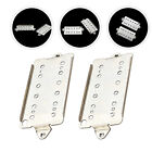  2 Pcs Pickup Base Metal Mounting Plate Electric Guitar Accessories Portable
