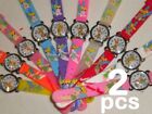 2pcs x 3D Cartoon Kids Girls Boys TINKERBELL Quartz silicone Wrist Watch