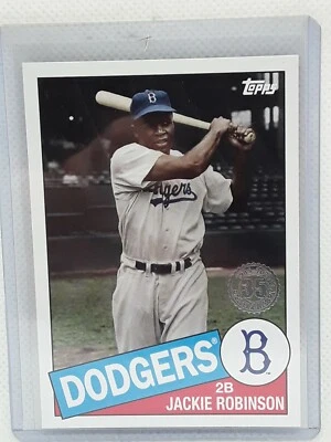 Jackie Robinson 2020 Topps Series One Baseball - 1985 #22 - Brooklyn Dodgers - Image 1 of 2
