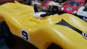 VINTAGE shooting star X racer Speed Racer Plastic old stock with figure mach5 - Picture 1 of 3