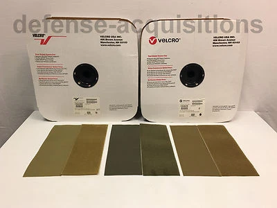 4 INCH VELCRO® Brand HOOK & LOOP Fastener Sew On Mil-Spec Military tape 4” x 12”