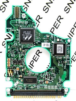 PCB - Toshiba 10GB MK1017GAP (HDD2151 P ZE01 T) B36021241 A0/A4.01B Hard Drive - Image 1 of 4