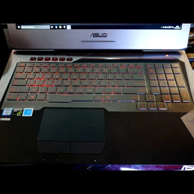 TPU Keyboard Protector for ASUS G751 G751JY G751JT G751JM G752 ROG GFX71  GFX72V - Image 1 of 4