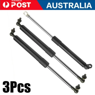 Bonnet+Tailgate Gas Struts Lift Support For Nissan Navara NP300 D22 D40 3Pcs - image 1 of 4