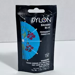 DYLON Bahama blau permanentes Stofffärbepulver 1,75oz (50g) Batikfarbe - Bild 1 von 2