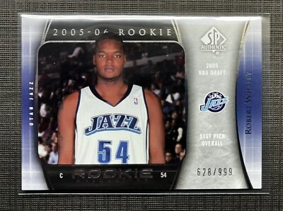 2005-06 SP Authentic Rookie Authentics /999 Robert Whaley #143 Rookie RC - Image 1 of 2