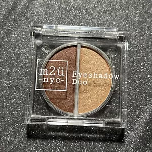 M2Ü M2U NYC cobble hill Eyeshadow Duo Matte Shimmer .07 oz 2g - Picture 1 of 2