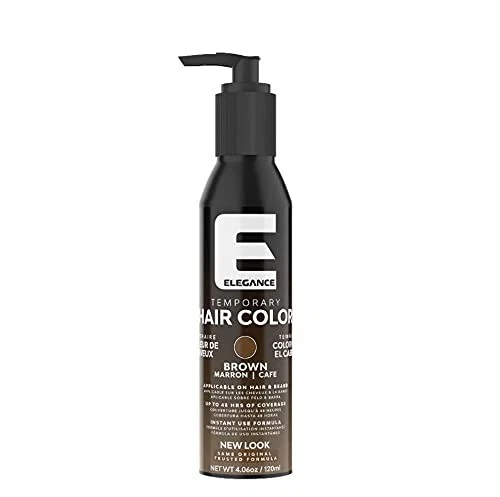 Elegance Temporary Hair Color - Brown 4.06 oz / 120 ml ammonia peroxide-free - Image 1 of 1