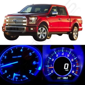 Blue LED Kit Instrument Panel Gauge Cluster Light Bulbs for 1987-1996 Ford F-150 - Picture 1 of 7