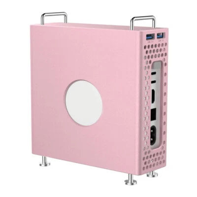 Chassis for Mac Mini M4/M4 Pro aluminum Vertical Computer Case two USB3.2 GEN2 - Image 1 of 4