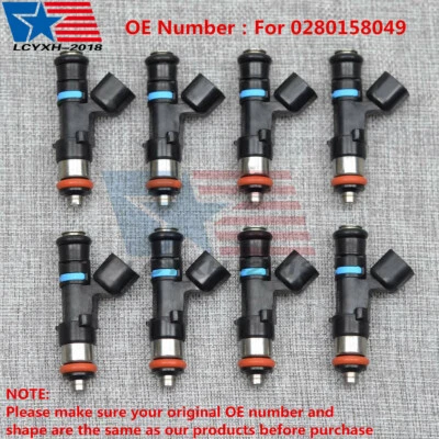 ,8x 32lb Fuel Injectors For Bosch GM LS2 6.0L Pontiac GTO C6 Corvette CTS-V USA - Image 1 of 4