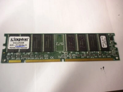 KINGSTON KVR100X64C2/64 PC100 64MB 8MX64 100MHz Non-ECC CL2 Memory - Image 1 of 3