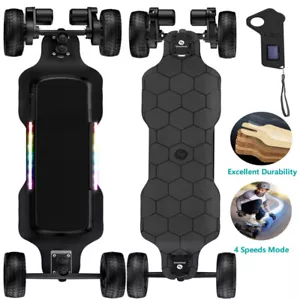 Off-road Electric Skateboard 3000W Dual Motor W/ Ambient Light & Remote Control - Picture 1 of 8