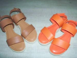 NEW DUNE Leather Wedge Heel Sandals Choice of Colour & Size - Picture 1 of 7
