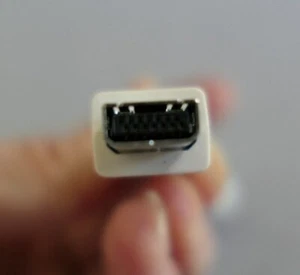 Genuine Apple Computer Dongle Adapter Female 9 Pin to Female ? w Protectors - Picture 1 of 6