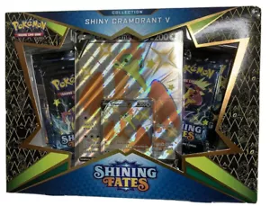Pokemon TCG Shining Fates Shiny Cramorant V Collection Box New Factory Sealed - Picture 1 of 2