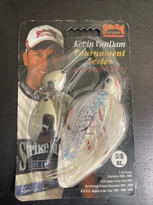 Strike King Kevin VanDam Tournament Series KVD38CI-209 Spinnerbait 3/8 OZ NUEVO EN CAJA Foto 1 de 2