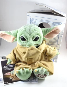 Build A Bear Star Wars Grogu Baby Yoda w/ Tags & COA - Picture 1 of 11