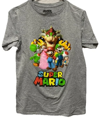 Super Mario Movie Graphic T-shirt Boys Size XL - Image 1 of 3