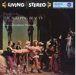 RCA LSC-2177 TCHAIKOVSKY Sleeping Beauty hlts MONTEUX London SO German Maroon Lb - Picture 1 of 3