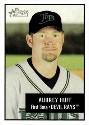 2003 Bowman Heritage #27 Aubrey Huff - Image 1 of 2