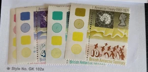 Stamps British Antarctic Territory Scott #39-42 never hinged - Picture 1 of 1