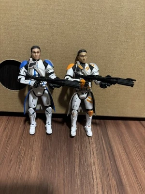 Star Wars Clone Trooper 501st Airborne y 212th Trooper Lote de 2 Foto 1 de 4