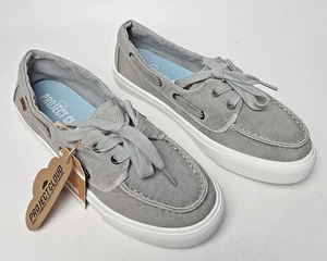 Neu mit Etikett Project Cloud Seasalt Damen-Halbschuhe 8 grau Canvas-Slipper Memory Foam TRP - Bild 1 von 12