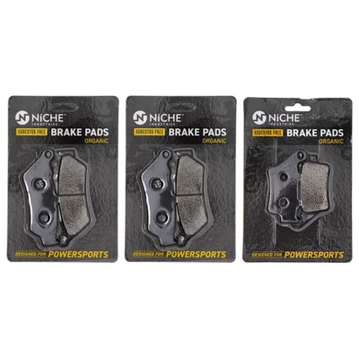 Juego de pastillas de freno NICHO para BMW F700GS F800GS Ducati Sport 1000 delanteras traseras orgánicas Foto 1 de 4